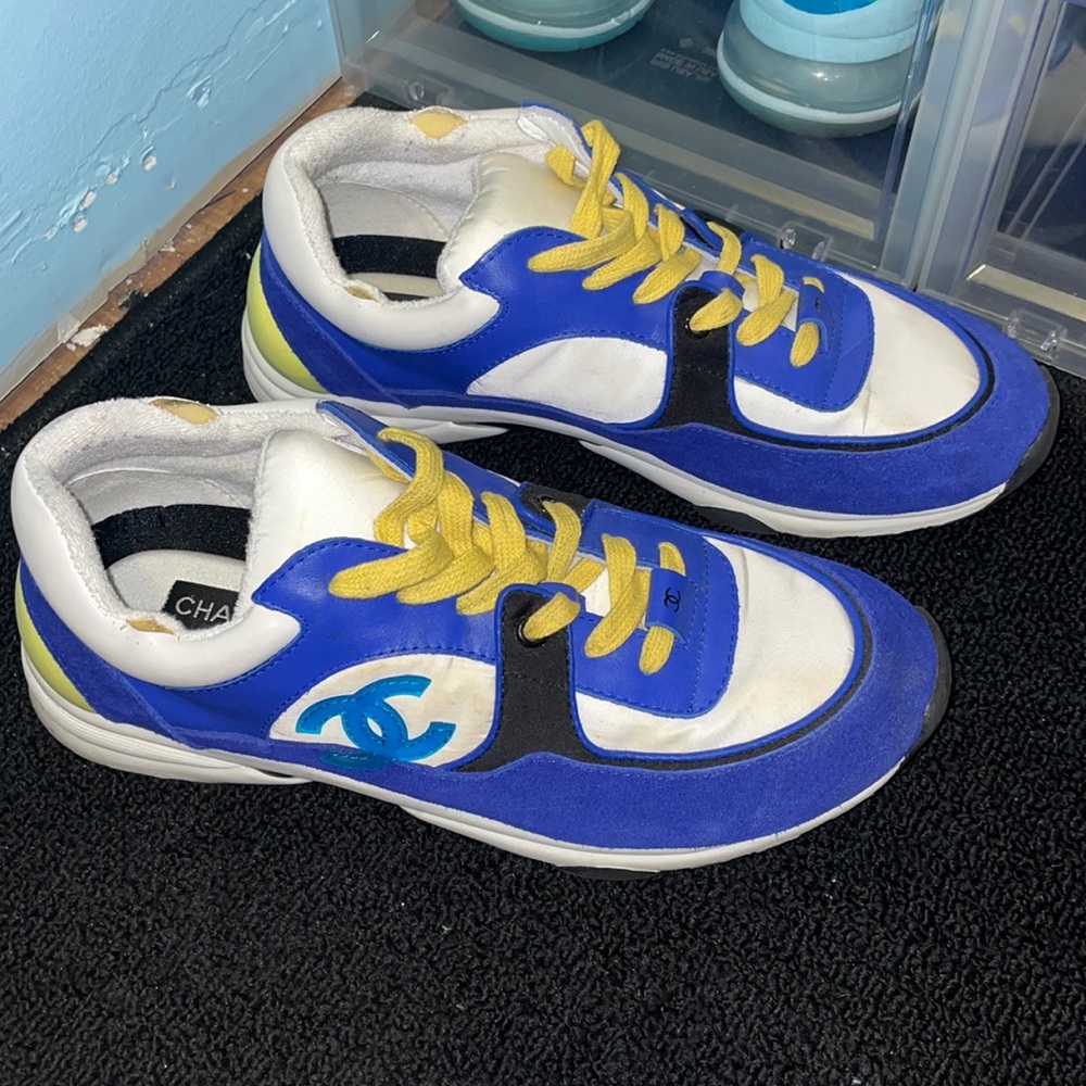 Chanel Cruise 2019 Pastel CC Logo Sneakers